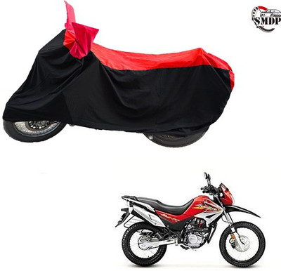 SMDP Two Wheeler Cover for Hero(Impulse, Red, Black)