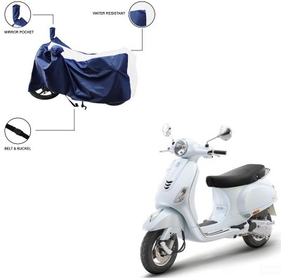 Pop Shade Two Wheeler Cover for Vespa(Vespa LX 125, White)