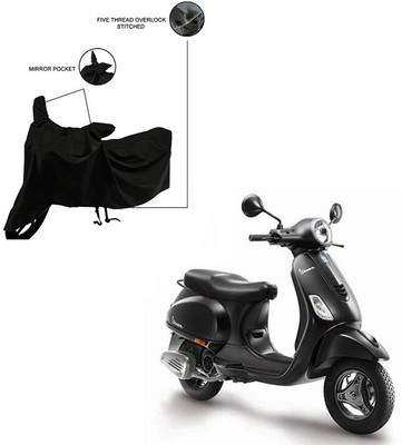 Pop Shade Two Wheeler Cover for Vespa(Black)