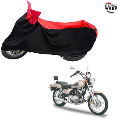 SMDP Two Wheeler Cover for Yamaha(Enticer, Red, Black)