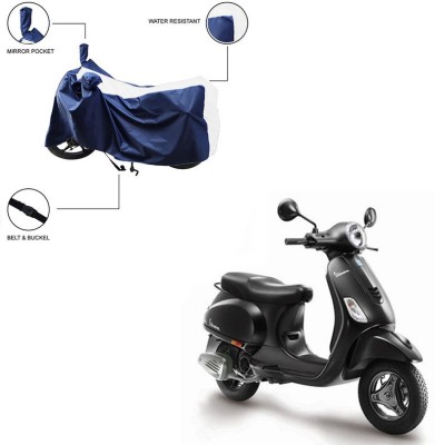 OMP Traders Two Wheeler Cover for Vespa(White)