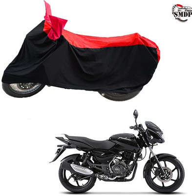SMDP Two Wheeler Cover for Bajaj(Pulsar 150, Red, Black)