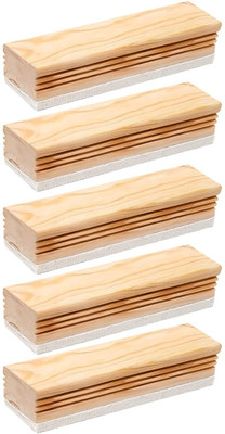 YAJNAS Non Magnetic Wooden Dusters(Set of: 5, Multicolor)