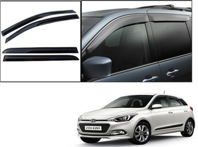 carwest For Front, Rear Wind Deflector(Tinted Hyundai Elite i20)