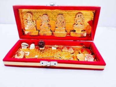 Cyan spritual Shri Dhan Laxmi- Kuber Bhandari Yantra Brass Yantra Brass Yantra Brass Yantra (Pack of 1) Brass Yantra(Pack of 1)