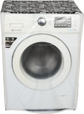 SWASTIK Front Loading Washing Machine  Cover(Width: 45 cm, Black)