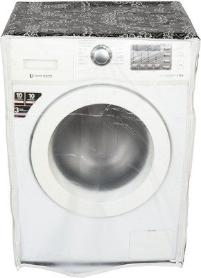 SWASTIK Front Loading Washing Machine  Cover(Width: 45 cm, Black)