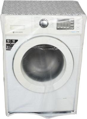 SWASTIK Front Loading Washing Machine  Cover(Width: 46 cm, Black,Grey)