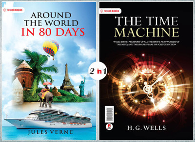Around The World in 80 Days and The Time Machine(Paperback, Verne, Jules, Wells, H. G.)