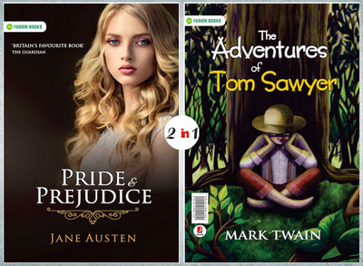 Pride Prejudice and The Adventures of Tom Sawyer(Paperback, Austen, Jane, Twain, Mark)