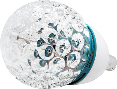 FITUP 5 W Basic Round 2 Pin, Plug & Play LED Bulb(Multicolor)
