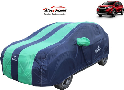 Kavach Car Cover For Honda WRV (With Mirror Pockets)(Blue, Green, For 2021 Models)