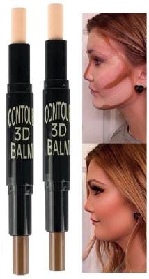 ADJD Concealer Cream Make Up Waterproof Full Coverage Contouring Foundation Contour Makeup Concealer Stick Concealer(BEIGE, 8 g)