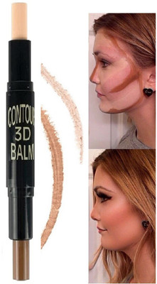 ADJD PROFESSIONAL CONTOUR 3D BALM HIGHLIGHT & CONTOUR STICK Concealer(MULTI COLOR, 4 g)