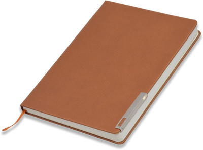 PAPERLLA Diary Brown Undated Notebook Unique Multipurpose A5 Travel Journal for Office Going Men and Women. A5 Diary ruled 192 Pages(Brown)