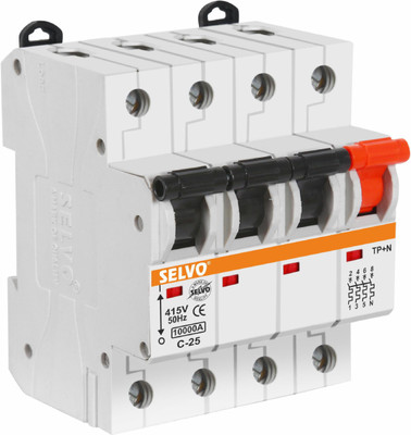 Selvo TPN C-25A MCB GSELTPN12037 MCB(4)