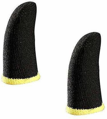 ROYAL SCOT GREY 1 Pair Breathing Finger Sleeve for PUBG/ Free Fire Controller  Joystick(Black, For PC, Mac OS)