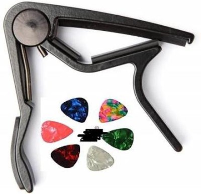 Music Mantra Clutch Guitar Capo(Multicolor)