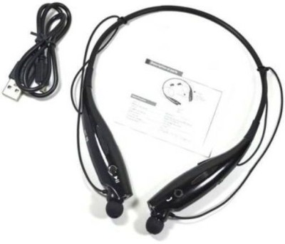 GUGGU TEJ_720M_HBS 730 Neck Band Bluetooth Headset Bluetooth Headset(Black, In the Ear)