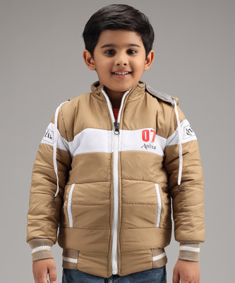 ANIXA Full Sleeve Colorblock Boys Jacket