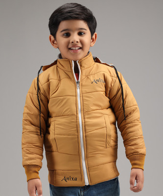 ANIXA Full Sleeve Solid Boys Jacket