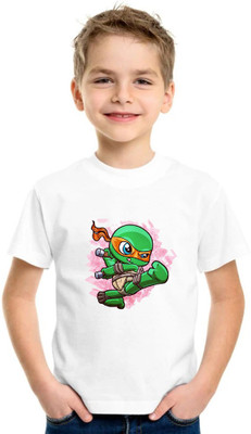 Shubham designer gallery Baby Boys & Baby Girls Printed Cotton Blend Regular T Shirt(Multicolor, Pack of 1)