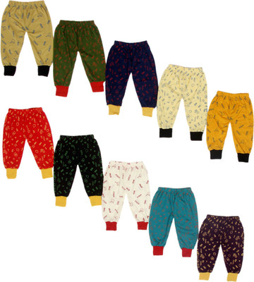 ALUXDON Track Pant For Boys & Girls(Multicolor, Pack of 10)