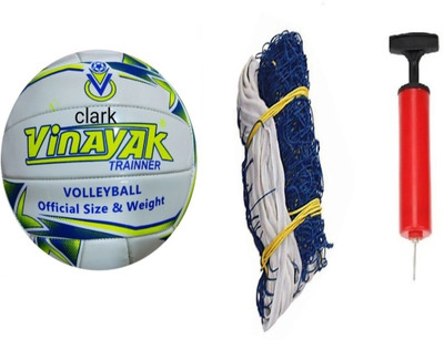 clark purple mashine+blue nylon+pump 2b Volleyball Kit