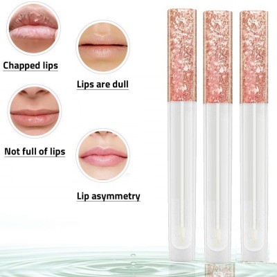 ADJD Glossy Finish transparent liquid lip gloss pack of 3(18 ml, transparent)