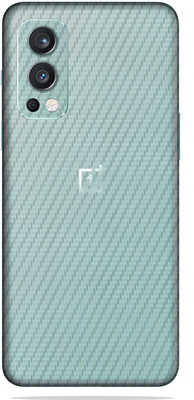 OggyBaba oneplus nord 2, Phone Back side Protector and Camera Protector Mobile Skin(Transparent Carbon Fibre Skin Matte Finish Skin)
