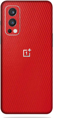 OggyBaba Oneplus nord 2, Mobile Back Skin Guard, An elegant skin for your mobile Mobile Skin(Red)