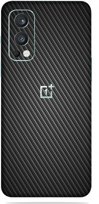 OggyBaba Oneplus nord 2, Mobile Back Skin Guard, An elegant skin for your mobile Mobile Skin(Black)