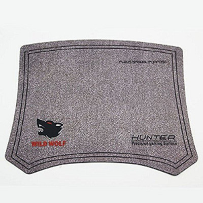 Nsinc Hunte Surface Wild Wolf Mouse Pad Soft Game Mousepad 320x250x2.5mm Play Game Special Purpose for Desktops, Laptops, Gaming Mousepad(Grey)