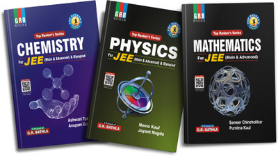 Top Ranker's Series Physics, Chemistry & Mathematics For JEE (Set Of 3 Books) Combo (Main & Advanced)(Paperback, Chemistry : Ashwani Tyagi / Anupam Gupta, Mathematics : Sameer Chincholikar / Purnima Kaul, Physics : Namo Kaul / Jayant Nagda)