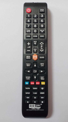 SGUV  LED REMOTE SAMSUNG Remote Controller(Black)