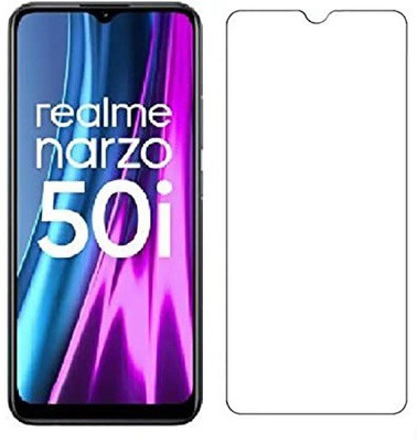 TESPARK Tempered Glass Guard for Realme Narzo 50i(Pack of 1)