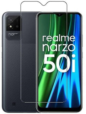 TESPARK Tempered Glass Guard for Realme Narzo 50i(Pack of 1)