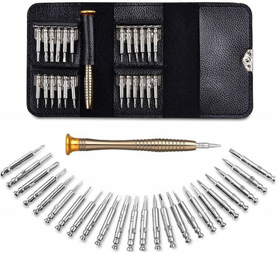 Nsinc 25 in 1 Interchangeable Multipurpose Precision Mini Screwdriver Set Magnetic Slot Wrench Bits Repair Tools Kit Set Combination Screwdriver Set for Home Appliances Laptop Mobile Computer etc. Standard Screwdriver Set(Pack of 25) Nsinc 25 in 1 Interchangeable Multipurpose Precision Mini Screwdriver Set Magnetic Slot Wrench Bits Repair Tools Kit Set Combination Screwdriver Set for Home Appliances Laptop Mobile Computer etc. Standard Screwdriver Set(Pack of 25)