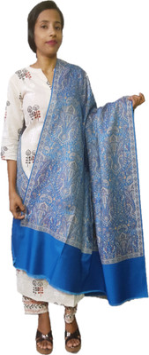 PASHTUSHS Wool Printed Women, Men Shawl(Multicolor)
