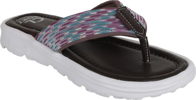 CARLTON LONDON Women Flip Flops(Purple , 3)