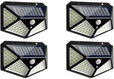 Goodsmaze 20 LED Bright Outdoor Security Lights with Motion Sensor Solar Powered Wireless Solar Light Set(Wall Mounted Pack of 4)