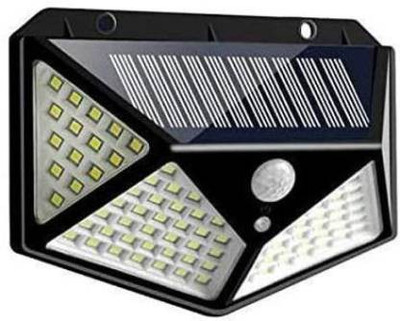 silverwyn OnTech Solar Lights for Garden 100 LED Motion Sensor Security Lamp for Home and Garden,Outdoors | Bright Solar Wireless Security Motion Sensor 100 Led Night Light (100 LED - Pack of 1) Solar Light Set(Wall Mounted Pack of 1)
