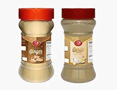 Kings GINGER - GARLIC POWDER FOR SUPPORT ALL COOKING ITEM 100X2 = 200 GRM(2 x 100 g)