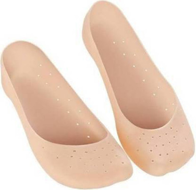 Moxtiza Full Length Silicon Foot Care Moisturizing Gel Foot Heel Support (Multicolor) Heel Support