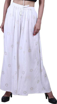 uganta Regular Fit Women White Trousers