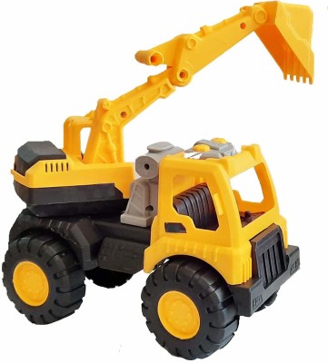 Dherik Tradworld High Quality Unbreakable Jumbo Big Size Automobile Construction Engineering Toy Vehicle Dumper Truck for Kids(Multicolor, Pack of: 1)