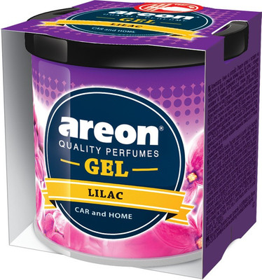 areon Lilac Car Freshener Diffuser Gel Can 80g Lilac | Long Lasting Fragrance | Environment Friendly Gel | Refresh Every Interior - Car, Office Or Your Home| Eliminate Odors And Refresh The Air(146 g) areon Lilac Car Freshener Diffuser Gel Can 80g Lilac | Long Lasting Fragrance | Environment Friendly Gel | Refresh Every Interior - Car, Office Or Your Home| Eliminate Odors And Refresh The Air(146 g)