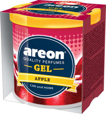 areon Apple Car Freshener Diffuser Gel Can 80g Apple | Long Lasting Fragrance | Environment Friendly Gel | Refresh Every Interior - Car, Office Or Your Home | Eliminate Odors And Refresh The Air(146 g) areon Apple Car Freshener Diffuser Gel Can 80g Apple | Long Lasting Fragrance | Environment Friendly Gel | Refresh Every Interior - Car, Office Or Your Home | Eliminate Odors And Refresh The Air(146 g)