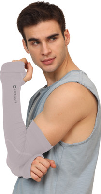 FREECULTR Bamboo Arm Sleeve For Men & Women(Free, Brown)