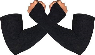 Westbound Cotton Arm Sleeve For Men & Women(Free, Black)
